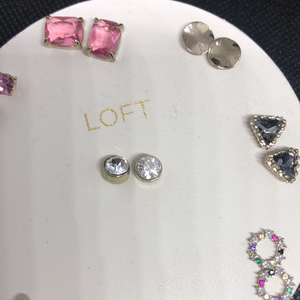 LOFT Set of Nine Earrings - Picture 6 of 7